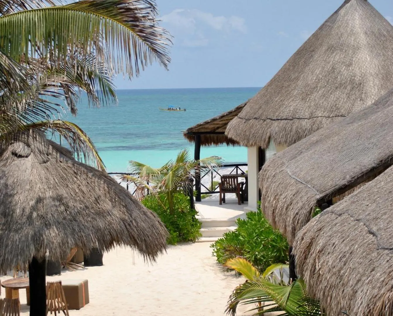Punta Piedra Beach Posada Tulum Pueblo