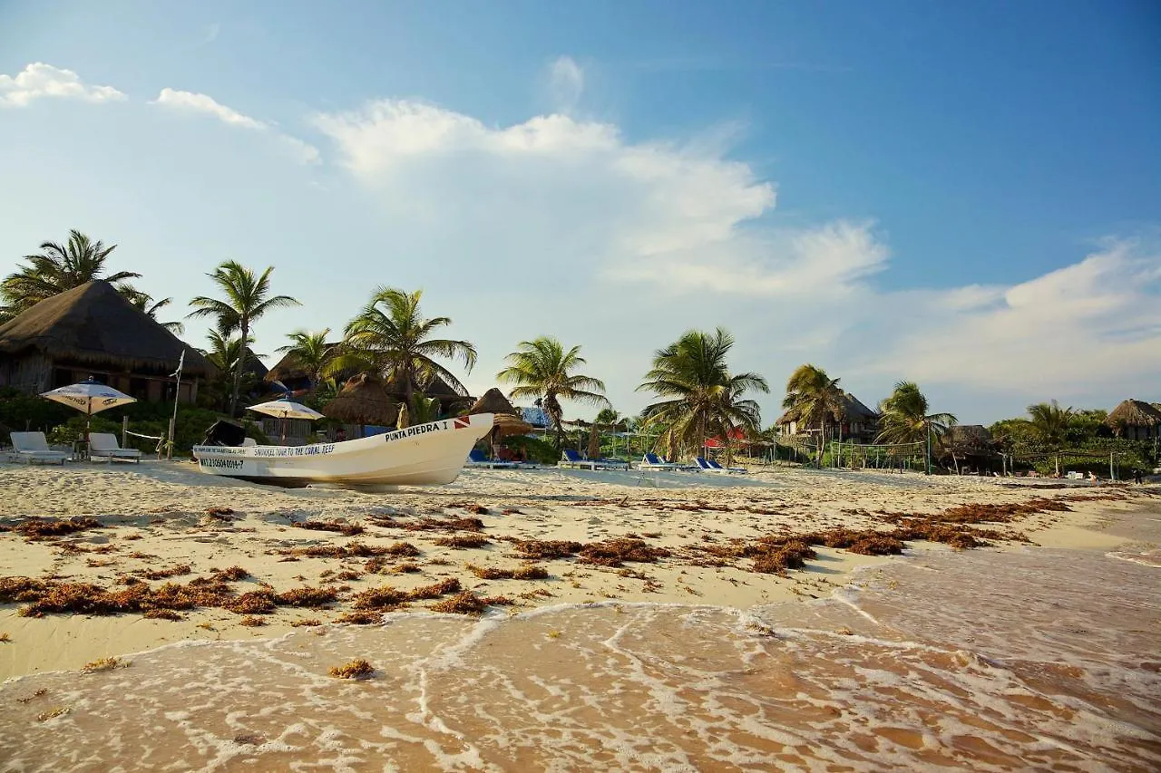 Punta Piedra Beach Posada Tulum Pueblo
